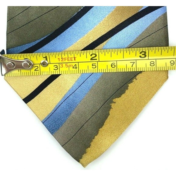 Jerry J Garcia Tie "Sun Movement" Collection #46 Limited Edition Gold Necktie - Picture 12 of 12